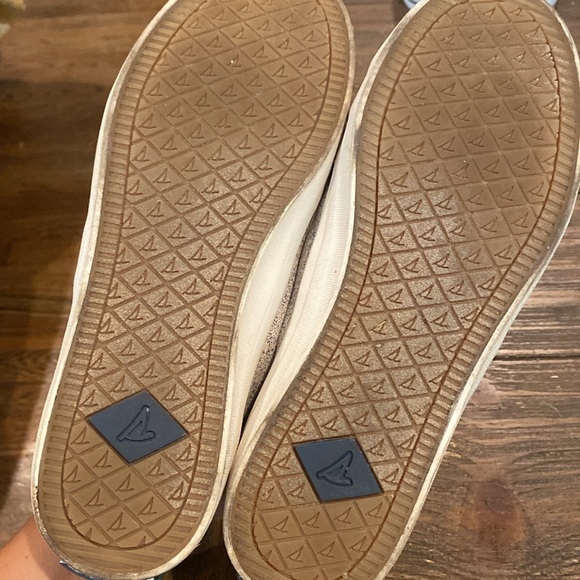 Womens Confetti Sparkle Sperry Sneakers Size 7.5 - Picture 5 of 8